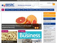 Tablet Screenshot of bbsrc.ac.uk
