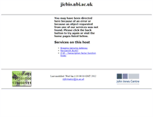 Tablet Screenshot of jicbio.bbsrc.ac.uk