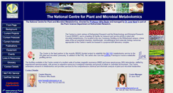 Desktop Screenshot of metabolomics.bbsrc.ac.uk
